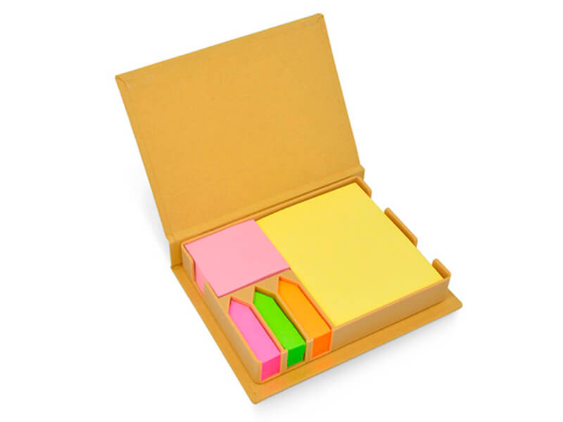 Bloco de Anotação com Post-it