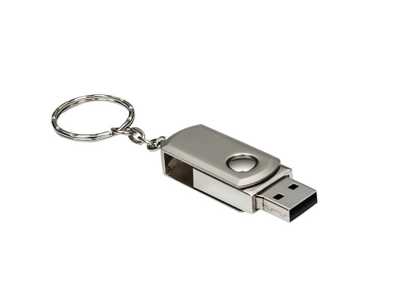 Mini Pen Drive Giratório