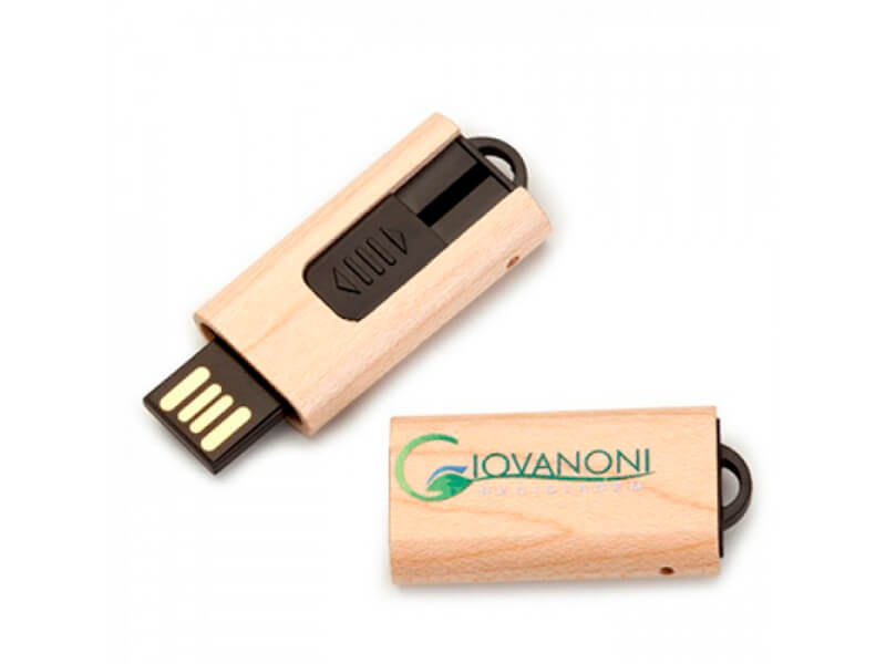 Pen Drive Retratil Ecológico 