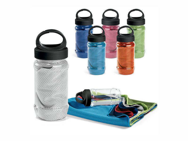Kit Toalha para Esportes e Garrafa